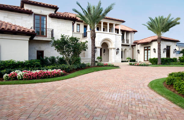 Permeable Paver Driveway in White Island Shores, MA
